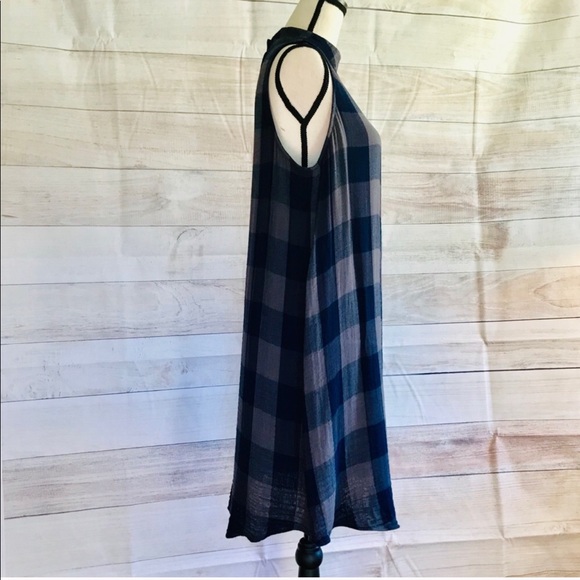 Cloth and Stone Plaid Swing Dress - Picture 4 of 8
